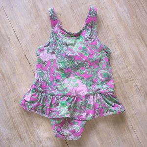 Lilly Pulitzer bathing suit 6-12 months